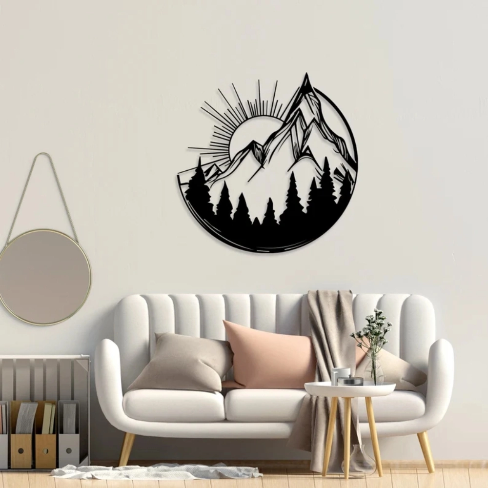 Sunset in the Wild Metal Wall Decor (WD145)